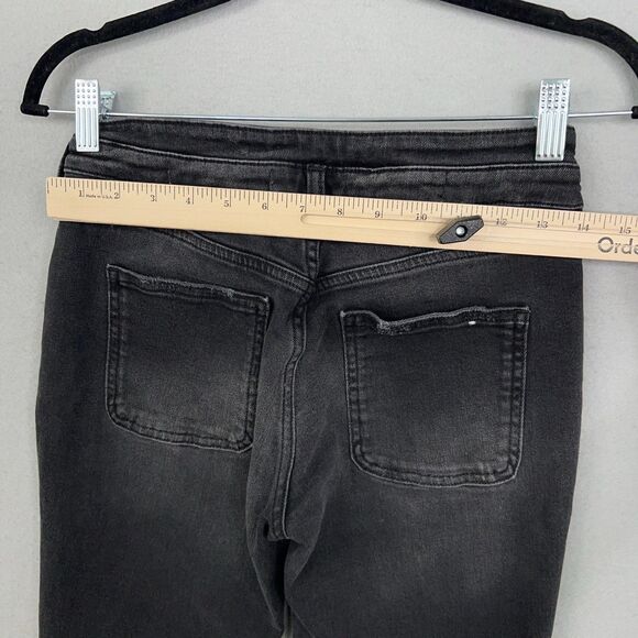 Pilcro and the Letterpress Jeans Womens 25 Petite High Rise Slim Button Fly - Picture 11 of 16